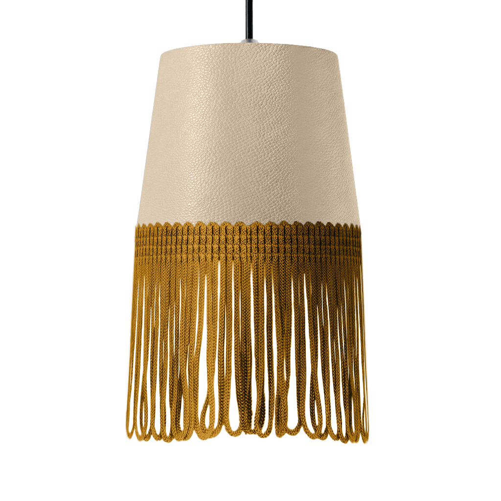 Lampe interiør nappa kiks - Guld - KJoF - 5cm - 