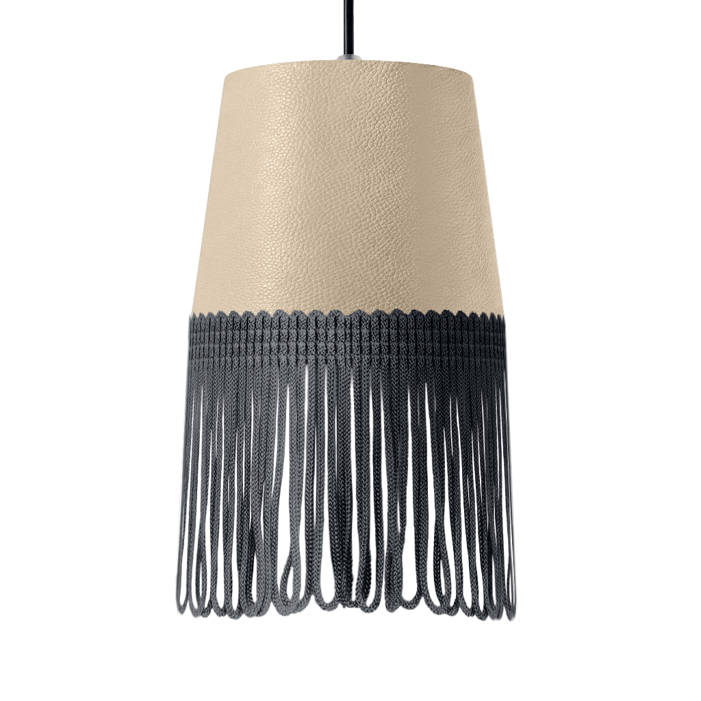 Lampe interiør nappa kiks - Mørkegrå - KJoF - 5cm - 