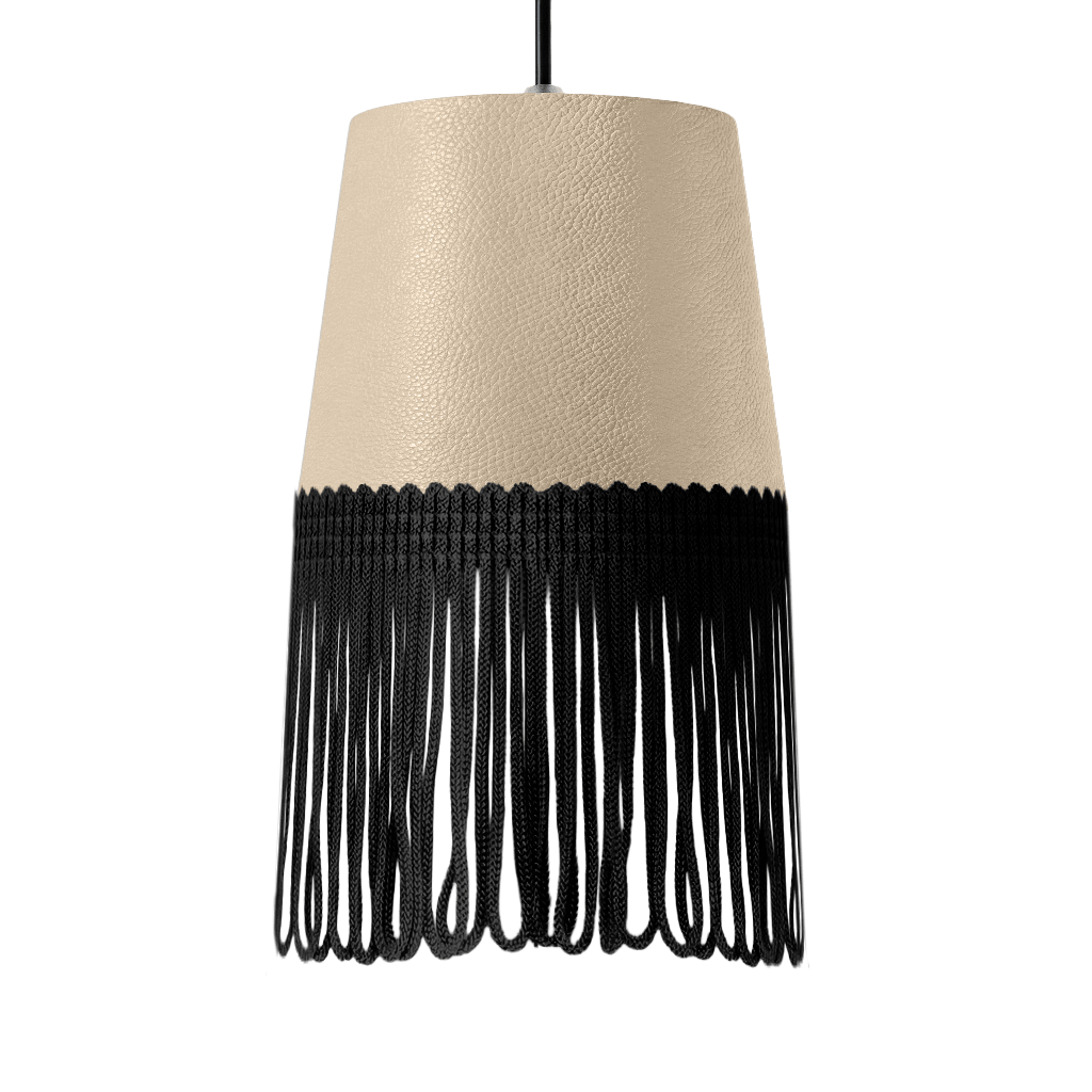 Lampe interiør nappa kiks - Sort - KJoF - 5cm - 