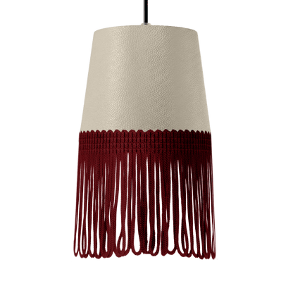 Lampe interiør nappa lys beige - Bordeaux - KJoF - 5cm - 
