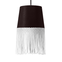 Lampe interiør nappa mokkabrun - Hvid - KJoF - 5cm - 