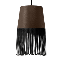 Lampe interiør nappa mudderbrun - Sort - KJoF - 5cm - 