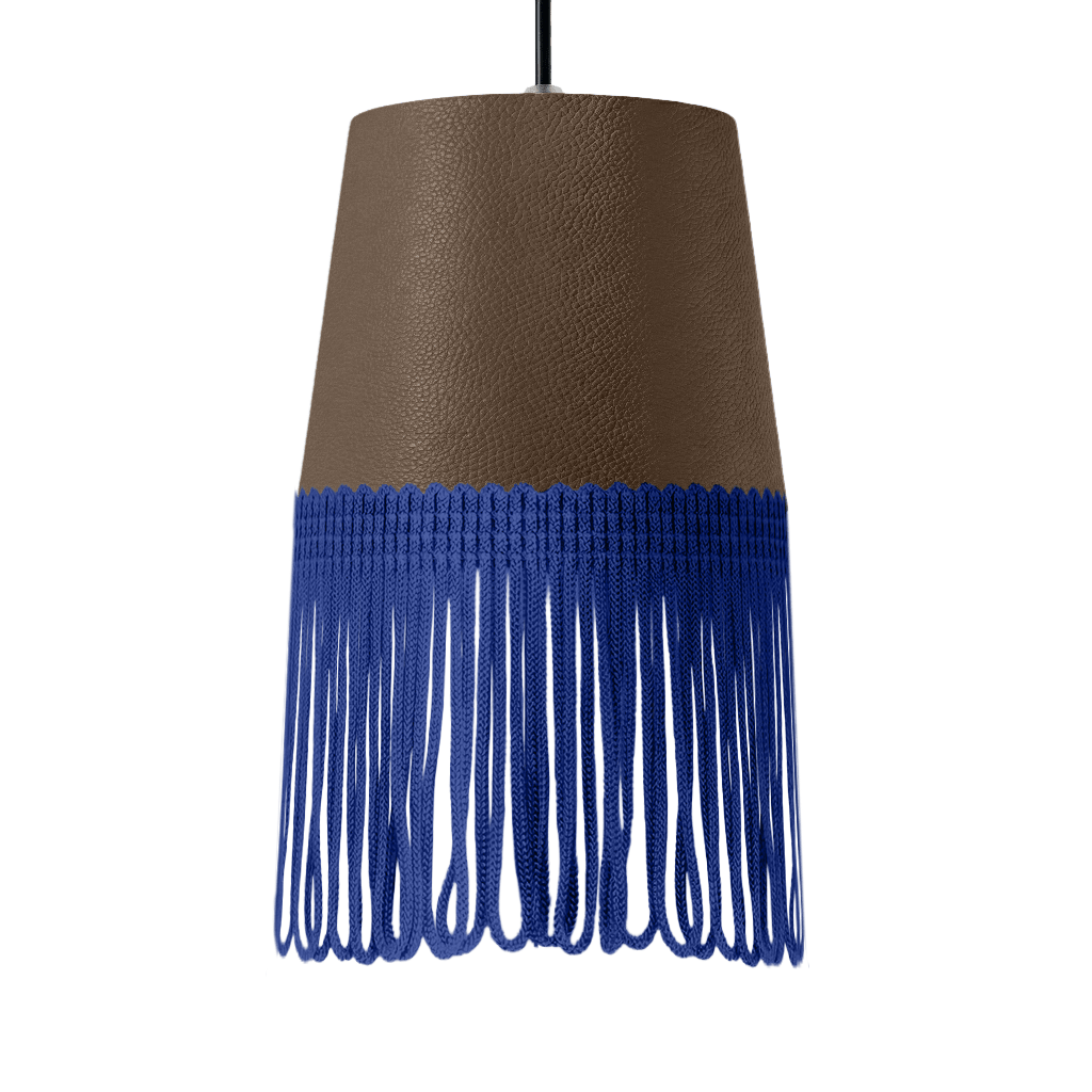 Lampe interiør nappa muldvarp - Blå - KJoF - 5cm - 