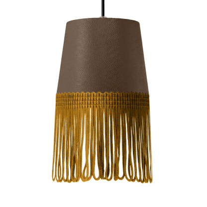 Lampe interiør nappa muldvarp - Guld - KJoF - 5cm - 