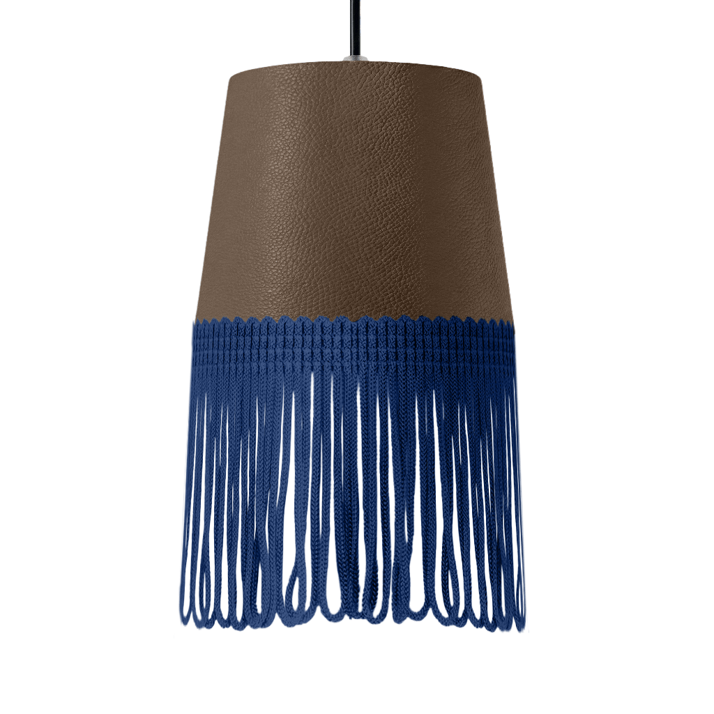 Lampe interiør nappa muldvarp - Mørkeblå - KJoF - 5cm - 