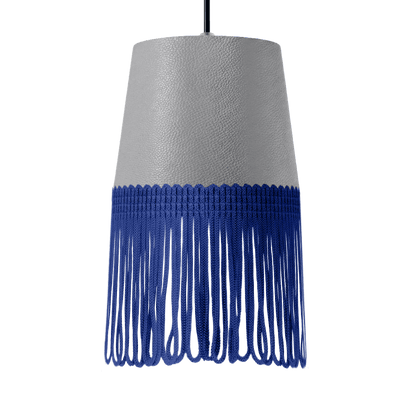 Lampe interiør nappa mussegrå - Blå - KJoF - 5cm - 