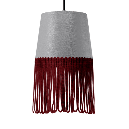 Lampe interiør nappa mussegrå - Bordeaux - KJoF - 5cm - 