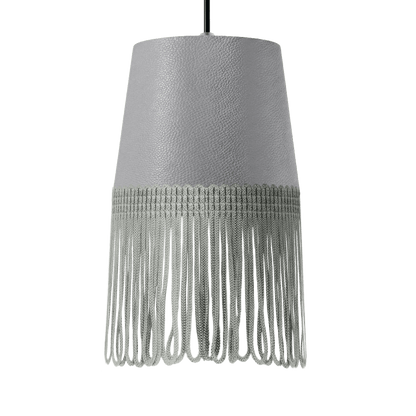 Lampe interiør nappa mussegrå - Grå - KJoF - 5cm - 
