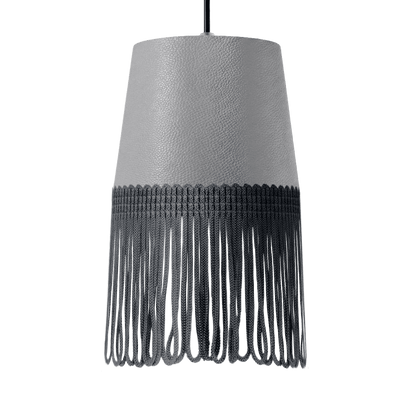 Lampe interiør nappa mussegrå - Mørkegrå - KJoF - 5cm - 
