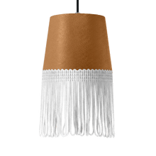 Lampe interiør nappa naturlæder - Hvid - KJoF - 5cm - 