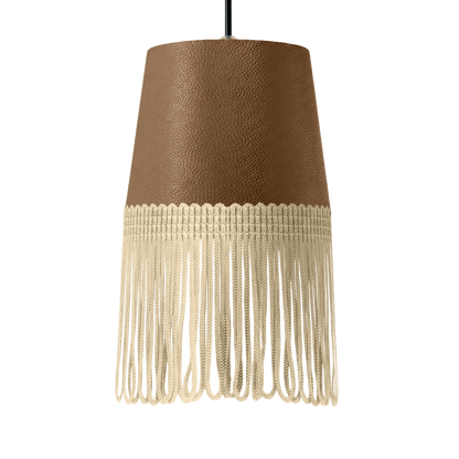Lampe interiør nappa nougat - Beige - KJoF - 5cm - 