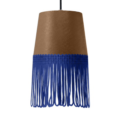 Lampe interiør nappa nougat - Blå - KJoF - 5cm - 