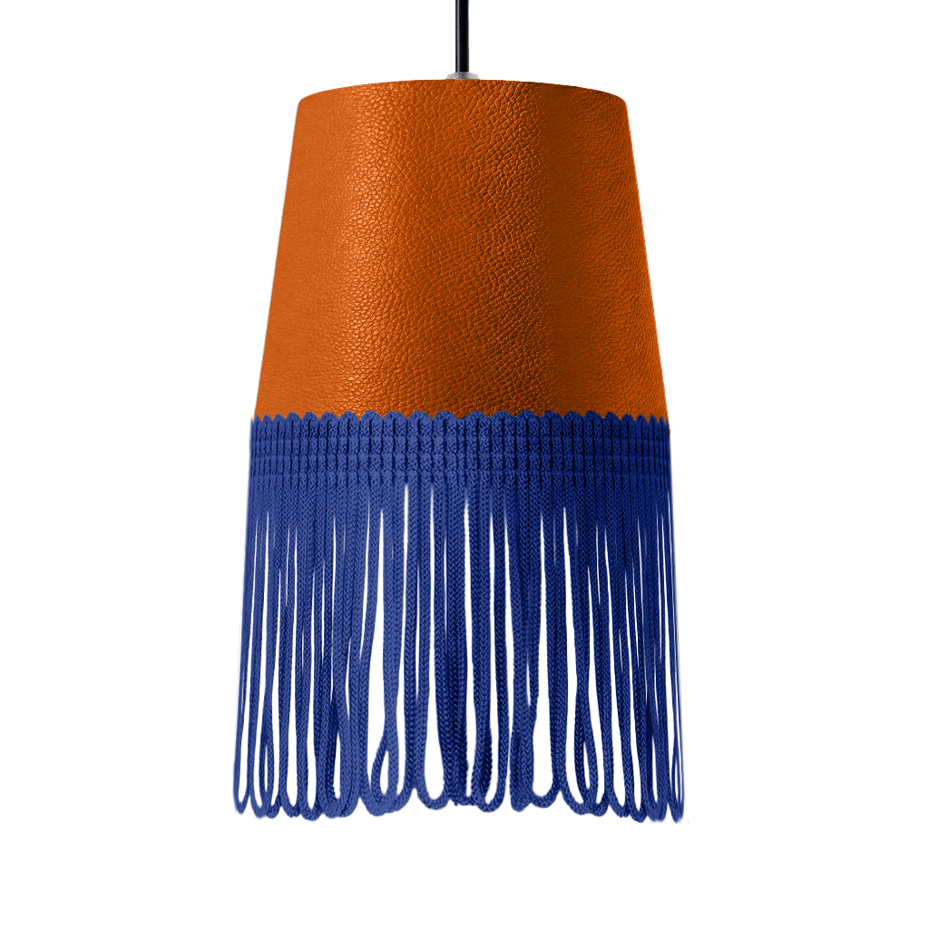 Lampe interiør nappa orange - Blå - KJoF - 5cm - 