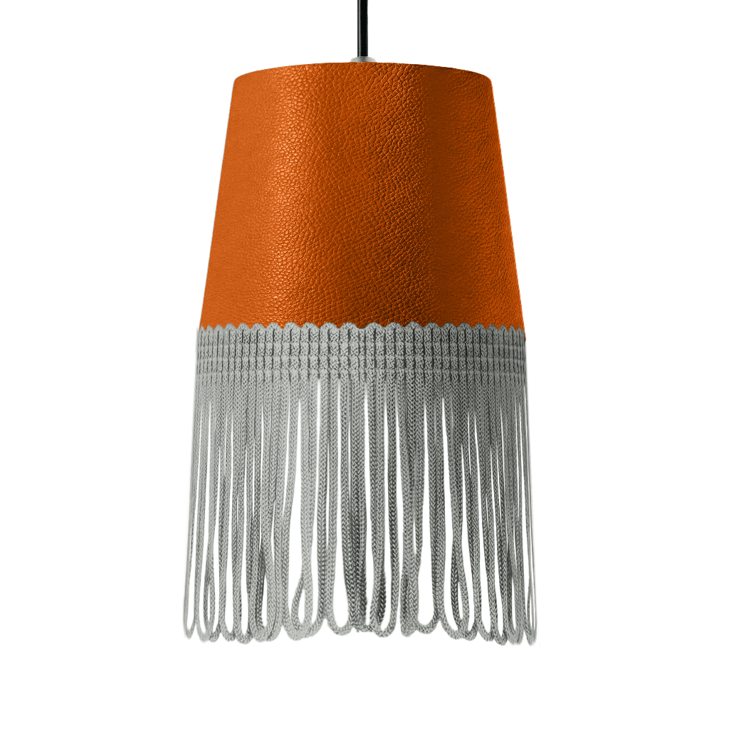 Lampe interiør nappa orange - Grå - KJoF - 5cm - 