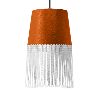 Lampe interiør nappa orange - Hvid - KJoF - 5cm - 