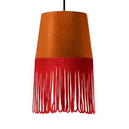 Lampe interiør nappa orange - Rød - KJoF - 5cm - 