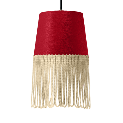 Lampe interiør nappa rød - Beige - KJoF - 5cm - 