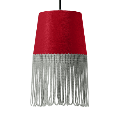 Lampe interiør nappa rød - Grå - KJoF - 5cm - 
