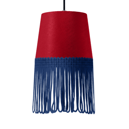 Lampe interiør nappa rød - Mørkeblå - KJoF - 5cm - 