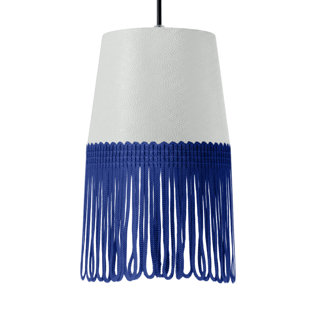 Lampe interiør nappa skyhvid - Blå - KJoF - 5cm - 