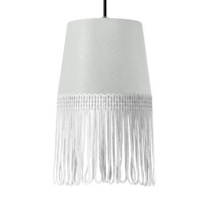 Lampe interiør nappa skyhvid - Hvid - KJoF - 5cm - 