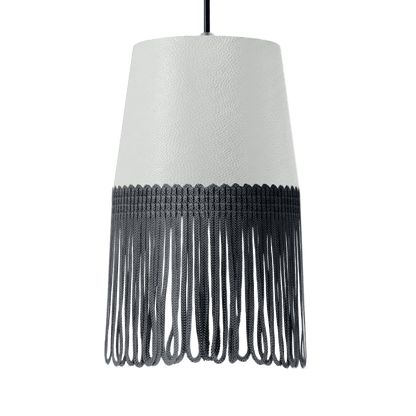 Lampe interiør nappa skyhvid - Mørkegrå - KJoF - 5cm - 