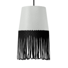 Lampe interiør nappa skyhvid - Sort - KJoF - 5cm - 