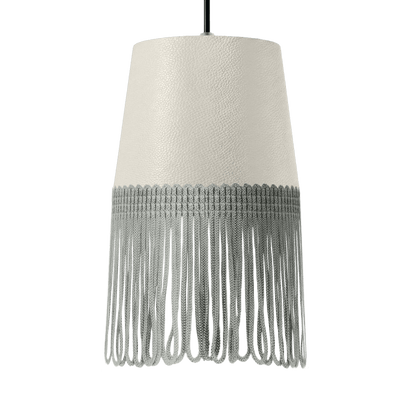 Lampe interiør nappa snehvid - Grå - KJoF - 5cm - 
