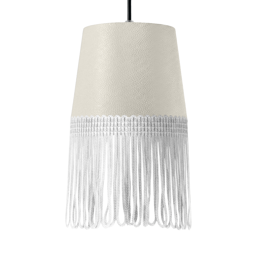 Lampe interiør nappa snehvid - Hvid - KJoF - 5cm - 