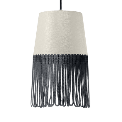 Lampe interiør nappa snehvid - Mørkegrå - KJoF - 5cm - 