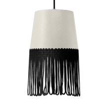Lampe interiør nappa snehvid - Sort - KJoF - 5cm - 