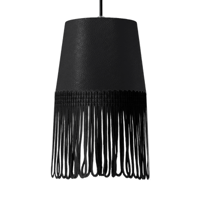 Lampe interiør nappa sort - Sort - KJoF - 5cm - 