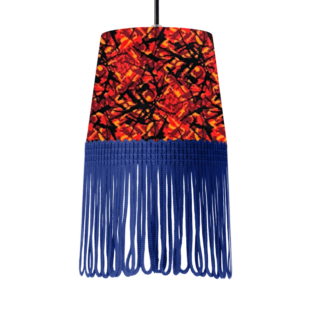 Lampe interiør rød busplys - Blå - KJoF - 5cm - 