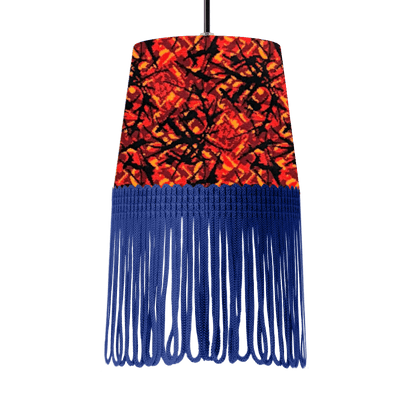 Lampe interiør rød busplys - Blå - KJoF - 5cm - 