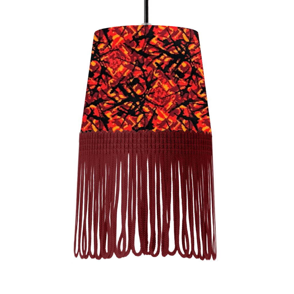Lampe interiør rød busplys - Bordeaux - KJoF - 5cm - 