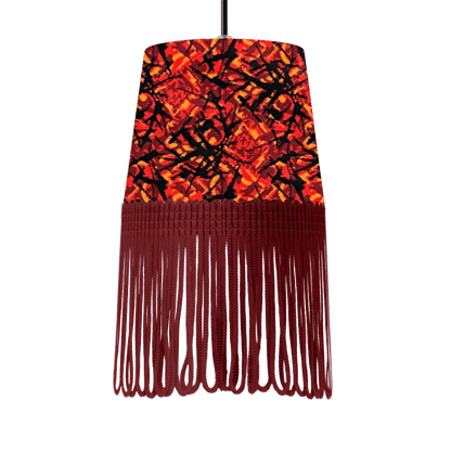 Lampe interiør rød busplys - Bordeaux - KJoF - 5cm - 