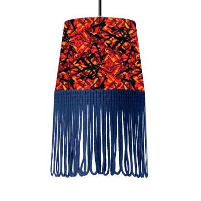 Lampe interiør rød busplys - Mørkeblå - KJoF - 5cm - 