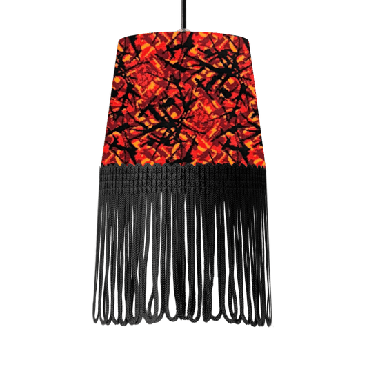 Lampe interiør rød busplys - Sort - KJoF - 5cm - 