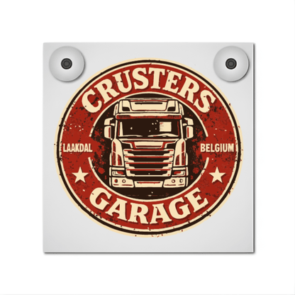 Lyskasse - Crusters garage - KJoF - USB - Hvid