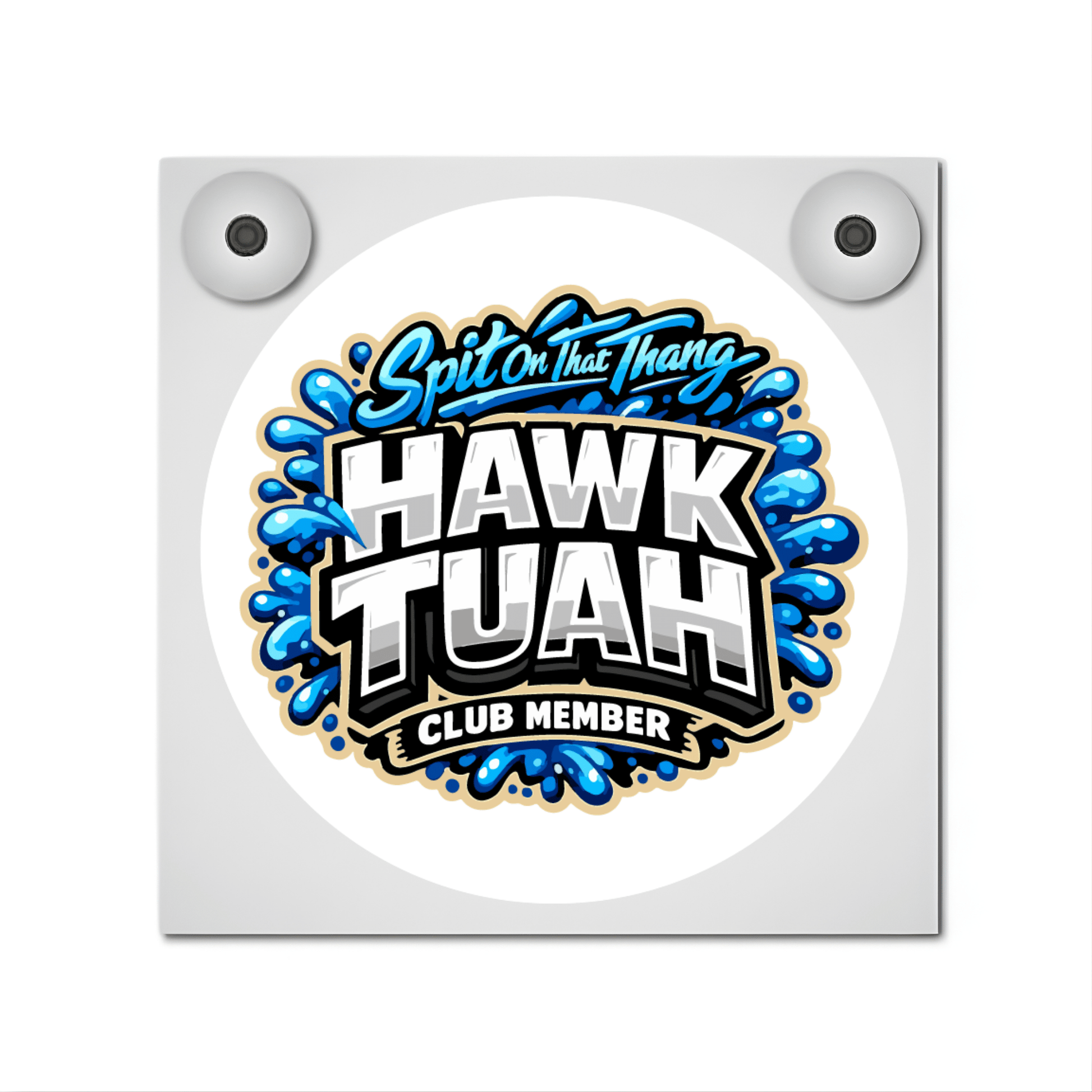 Lyskasse - Hawk tuah - KJoF - USB - Hvid