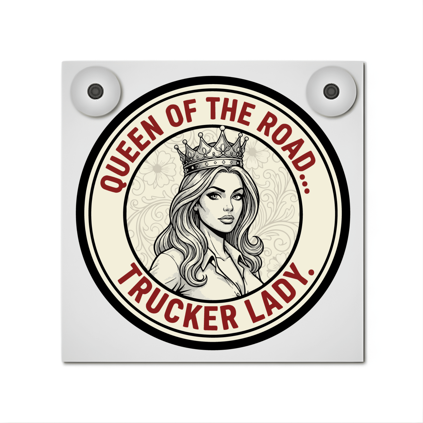 Lyskasse - Queen of the road - KJoF - USB - Hvid