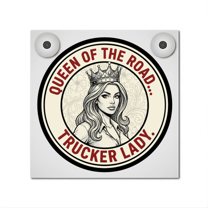 Lyskasse - Queen of the road - KJoF - USB - Hvid