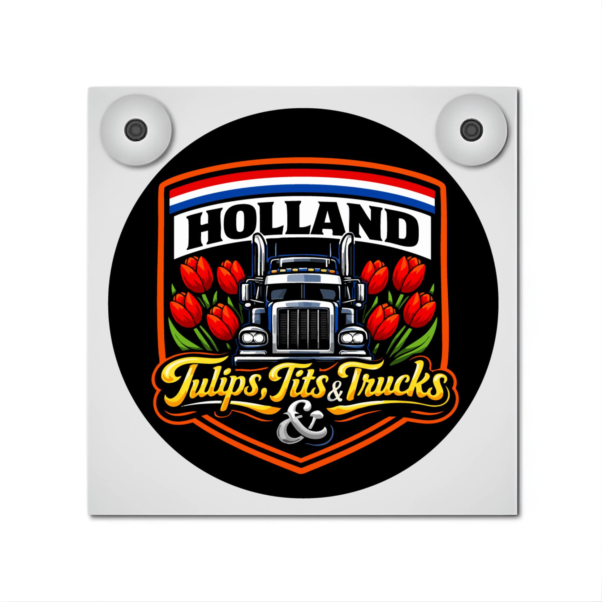 Lyskasse - Tulips - tits - trucks - KJoF - USB - Hvid