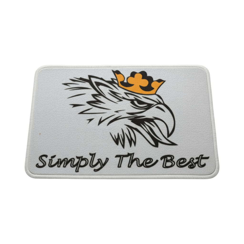 Måtter 60 x 40 cm - Simply the best hvid - KJoF - 