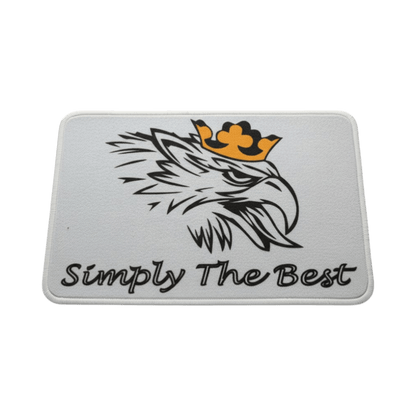 Måtter 60 x 40 cm - Simply the best hvid - KJoF - 