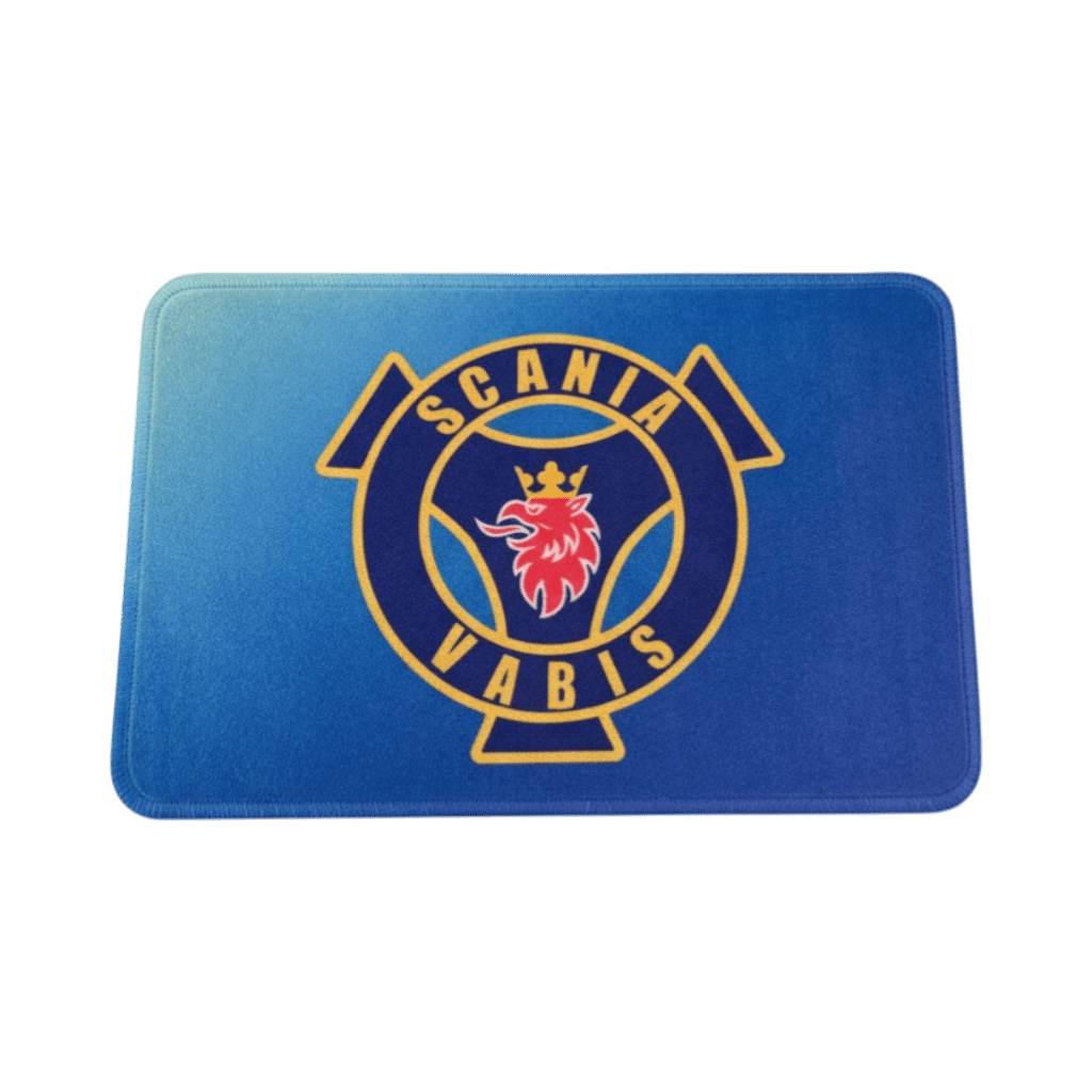 Måtter 60 x 40 cm - Scania vabis blå - KJoF - 