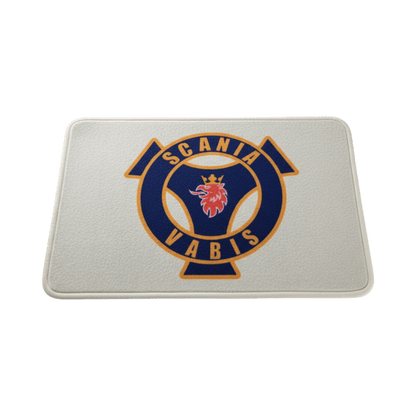 Måtter 60 x 40 cm - Scania vabis hvid - KJoF - 