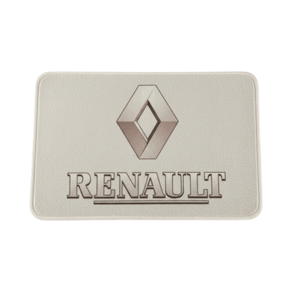 Måtter 60 x 40 cm - Renault hvid - KJoF - 
