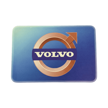 Måtter 60 x 40 cm - Volvo blå - KJoF - 