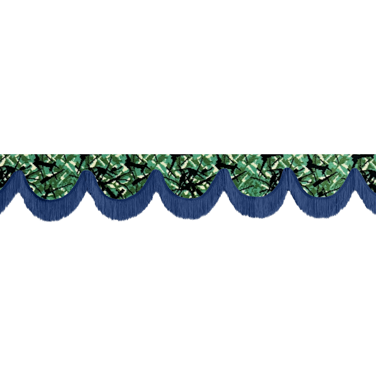 Gardin forrude busplys grøn